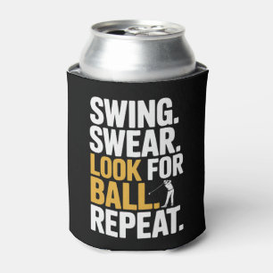 Enfriador De Latas Swing Jurar Buscar Pelota Repetir Golf Golfistas G