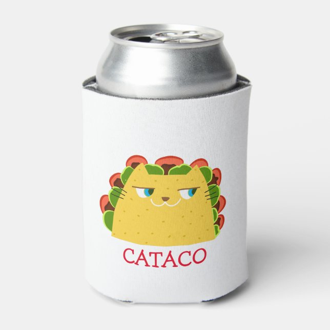 Enfriador De Latas Taco Cat (Lata Anverso)