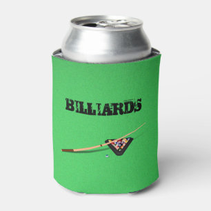 Enfriador De Latas Taco de billar y bolas para mesa de billar