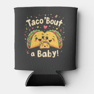 Enfriador De Latas Taco "por un embarazo de bebé" Tao Cinco de Mayo