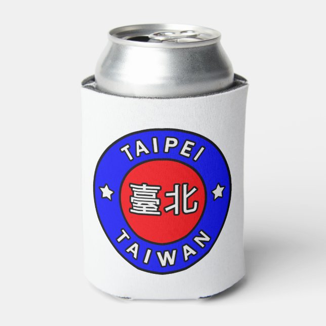 Enfriador De Latas Taipei Taiwán (Lata Anverso)