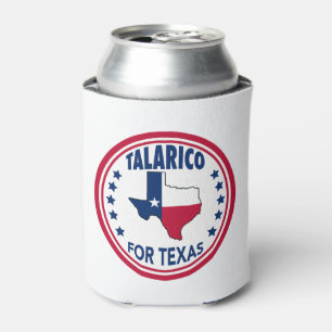 Enfriador De Latas Talarico para Elección Patriótica de Texas