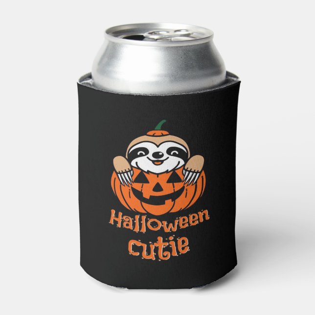 Enfriador De Latas Tamiseta esencial de Halloween (Lata Anverso)