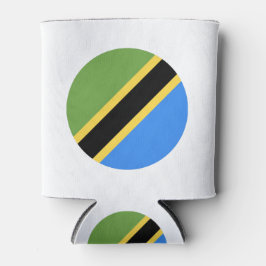 Enfriador De Latas Tanzania Flag