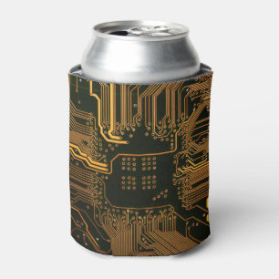 Enfriador De Latas Tarjeta de circuito electrónico del Naranja del PC