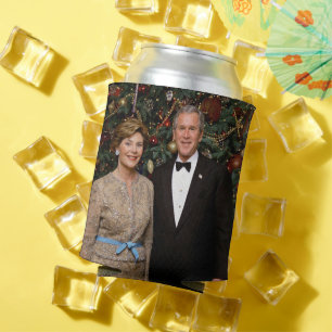 Enfriador De Latas Tarjeta de Navidad del Presidente estadounidense G