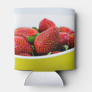 Enfriador De Latas tazón de fresas