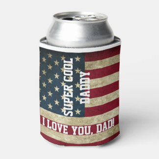 Enfriador De Latas TE AMO, la tipografía del Día del Padre PADRE