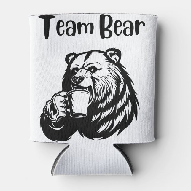 Enfriador De Latas Team Bear (Anverso)