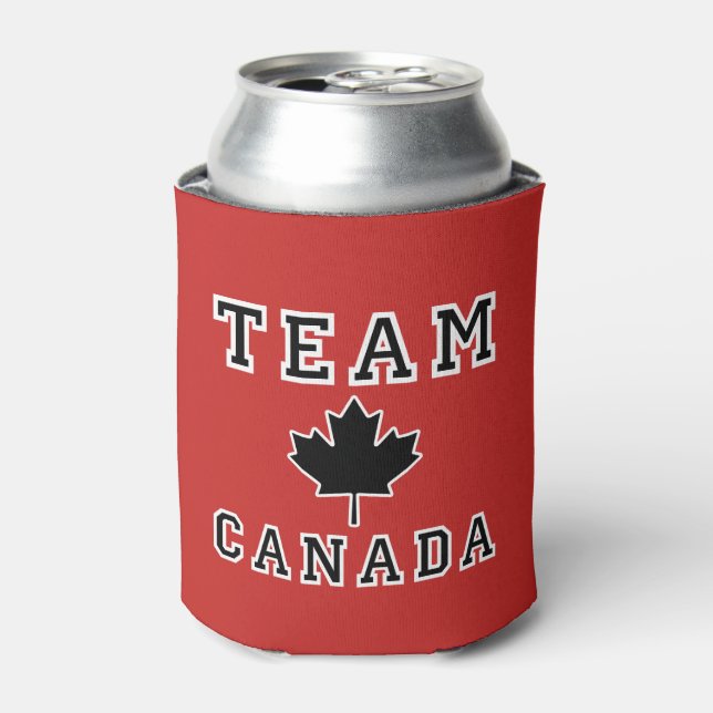 Enfriador De Latas Team Canada (Lata Anverso)
