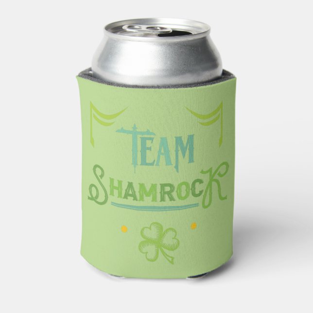 Enfriador De Latas Team Shamrock (Reverso de la lata)