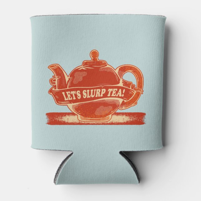 Enfriador De Latas Teapot Funny Bebe Tea (Anverso)