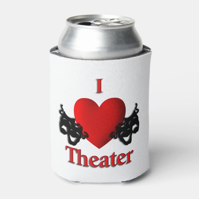 Enfriador De Latas Teatro I Heart (Lata Anverso)