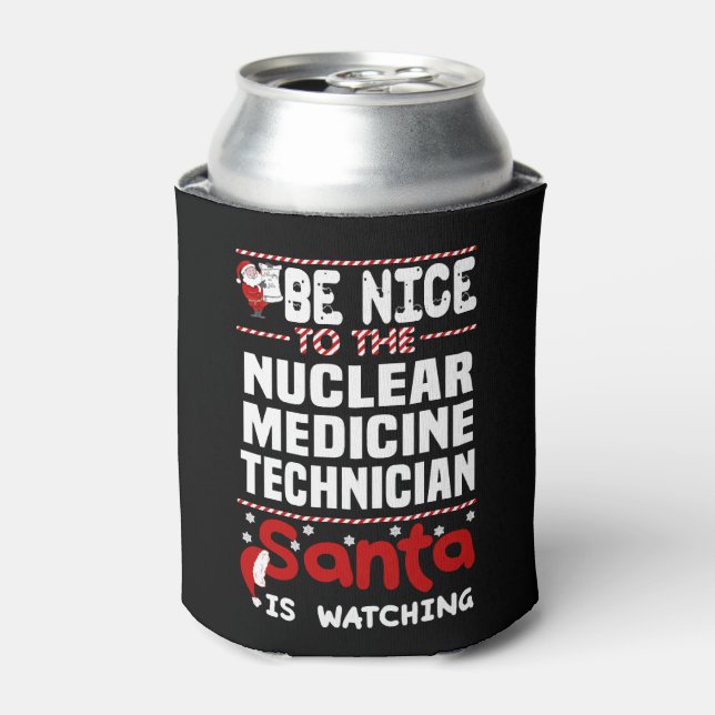 Enfriador De Latas Técnico de Medicina Nuclear (Lata Anverso)