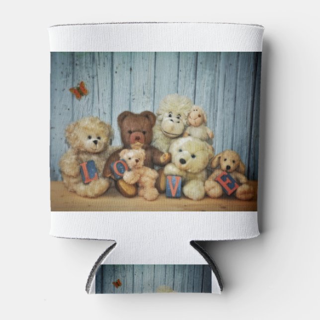 Enfriador De Latas Teddy mit Freunde (Anverso)
