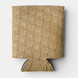 Enfriador De Latas Tejido elegante de encaje: motivos texturados.