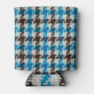 Enfriador De Latas Tejidos cómodos de franela, fondo textural.