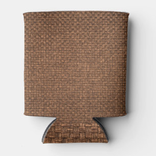 Enfriador De Latas Tela marrón, textura para el fondo.