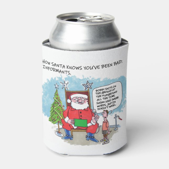 Enfriador De Latas Tell Santa can cooler (Lata Anverso)