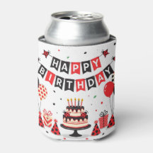 Tema de mariquita de cumpleaños feliz