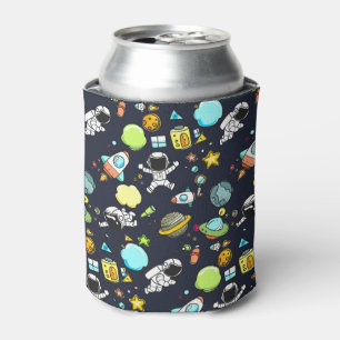 Enfriador De Latas Tema del espacio ultraterrestre en Guay - Astronau