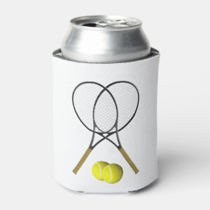 Enfriador De Latas Tema deportivo del Doubles Tennis
