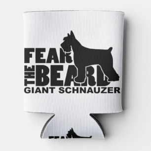 Enfriador De Latas Tema la barba - Schnauzer gigante