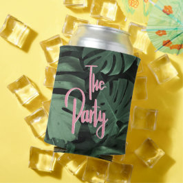 Enfriador De Latas Tema tropical Fiesta de soltera nupcial