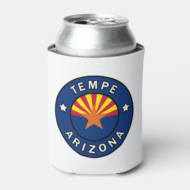 Enfriador De Latas Tempe Arizona (Lata Anverso)