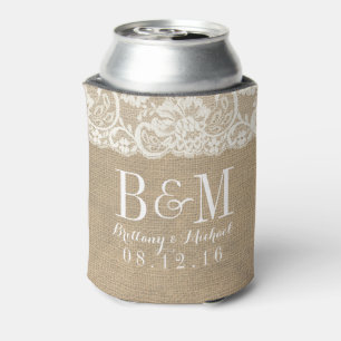 Enfriador De Latas Tener y mantener un Boda de mongrama