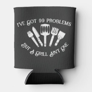 Enfriador De Latas "Tengo 99 problemas pero un asador no es gracioso