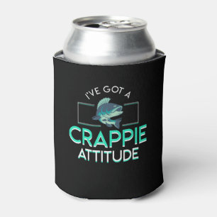 Enfriador De Latas Tengo Actitud De Crappie Pesca De Crappie