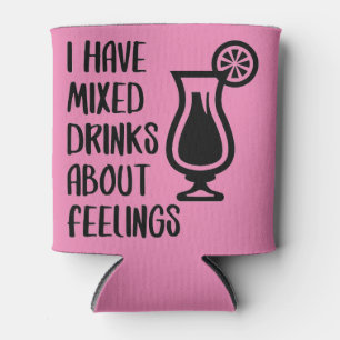 Enfriador De Latas Tengo bebidas variadas sobre sentimientos