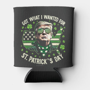 Enfriador De Latas Tengo lo que quería para el Día de San Patricio Tr