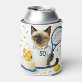 Enfriador De Latas Tenis 50 años para los amantes del gato