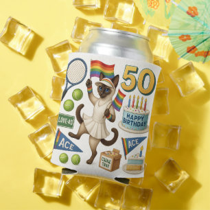 Enfriador De Latas Tenis 50 años para los amantes del gato