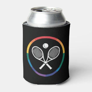 Enfriador De Latas Tenis Deportes Arcoíris LGBTQ Orgullo Gay Aliado