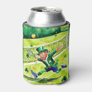 Enfriador De Latas Tenis temático para el Día de San Patricio 