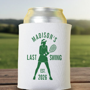 Enfriador De Latas Tenis Último Swing Antes del Anillo de Despedida d