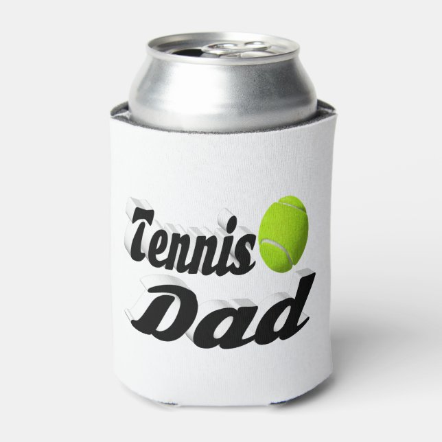 Enfriador De Latas Tennis Dad (Lata Anverso)