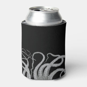 Enfriador De Latas Tentáculos de pulpo naumático kraken vintage steam