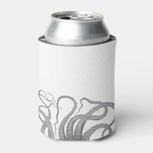 Enfriador De Latas Tentáculos de pulpo náutico kraken vintage steampu