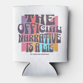 Enfriador De Latas Teoría de la Conspiración Retro