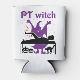 Enfriador De Latas Terapia física Halloween PT Bruja