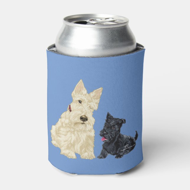 Enfriador De Latas Terrier escocés (Lata Anverso)