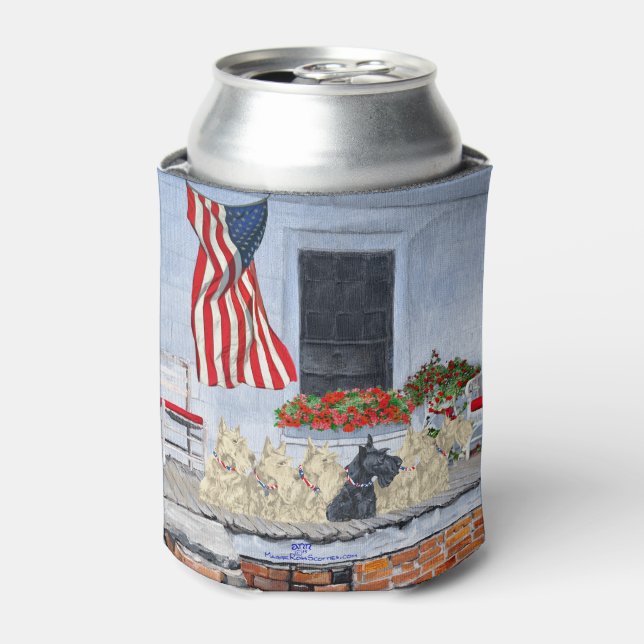 Enfriador De Latas Territorios Patrióticos de Escocia (Lata Anverso)