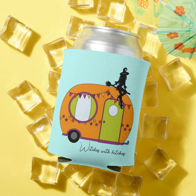 Enfriador De Latas Testigos con pergamino caravana de la serpentina d (Verano in situ)