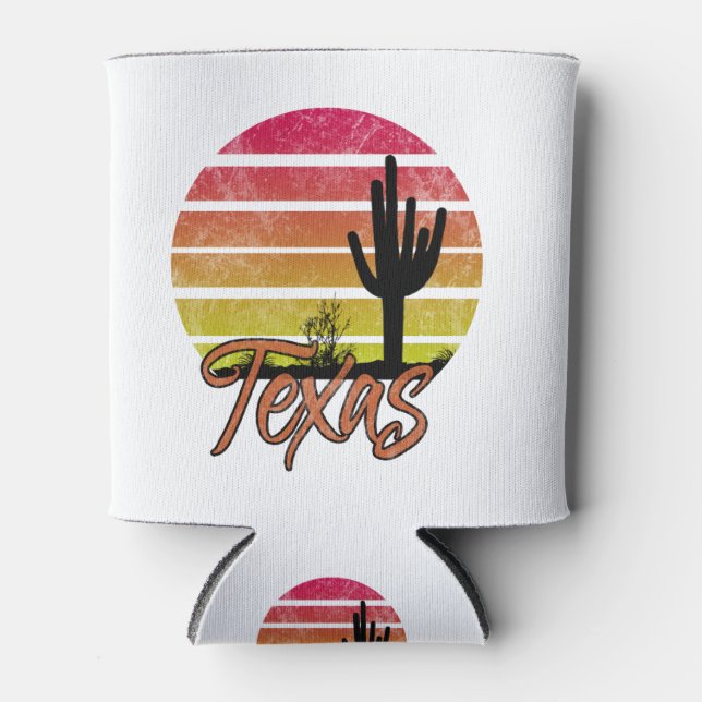 Enfriador De Latas Texas (Anverso)