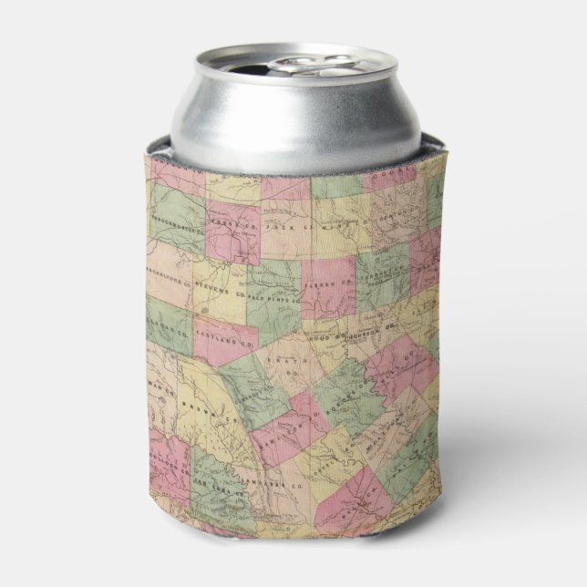 Enfriador De Latas Texas Occidental (Lata Anverso)