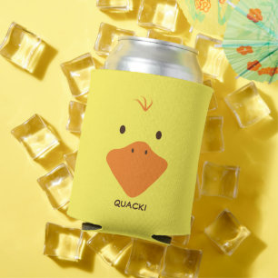 Enfriador De Latas Texto personalizado sobre la cara petulante